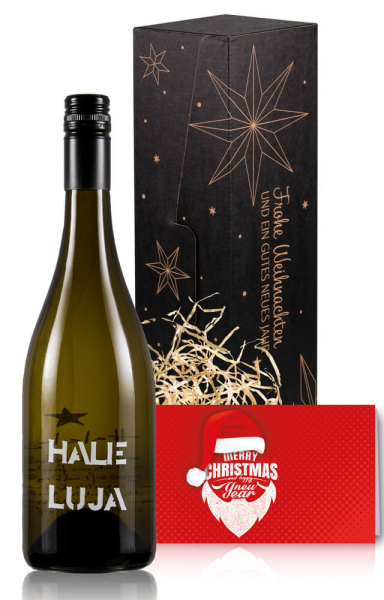 Sektgeschenk Wilde Weihnachten Haleluja