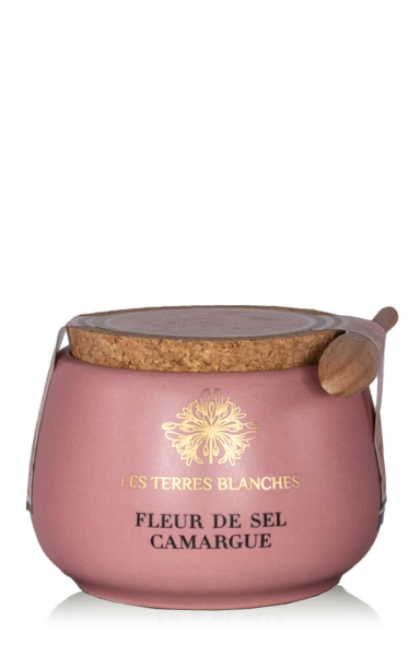Les Terres Blanches Fleur de Sel Camargue Keramikdose