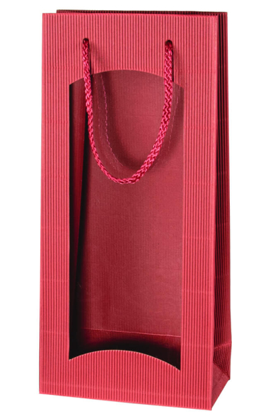 Geschenktasche Wein Bordeaux Fenster 2er