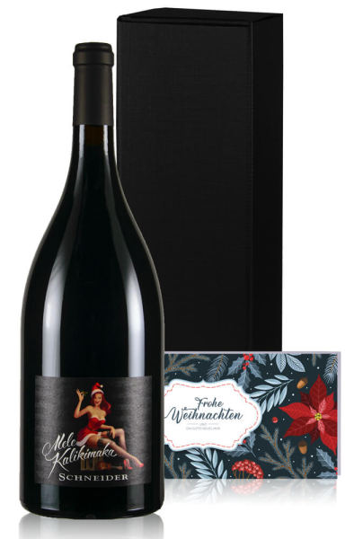 Weingeschenk Mrs. Santa Magnum Mele Kalikimaka