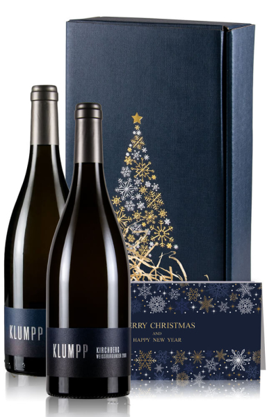 Besondere Geschenke zu Weihnachten - Premium Weißwein