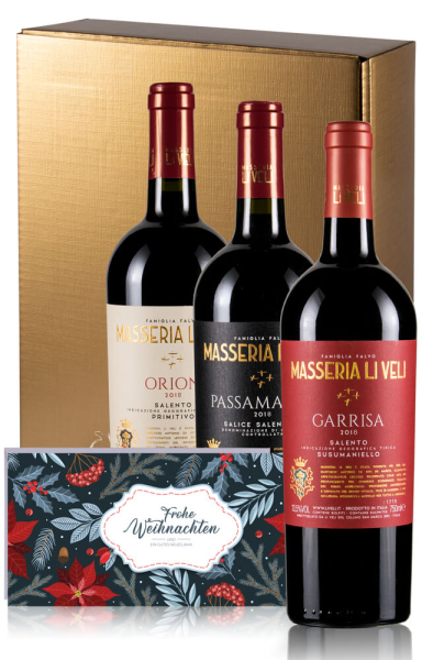 Wein als Weihnachtsgeschenk verschicken