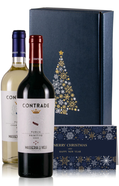 Weingeschenk Weihnachtskugel Nr.2