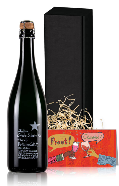 Sektgeschenk "Cheers!" Time for Champagne