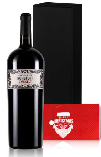 Weingeschenk Wilde Weihnachten Magnum Rohstoff