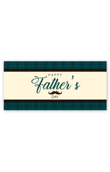 Grußkarte Vatertag "Happy Fathers Day"