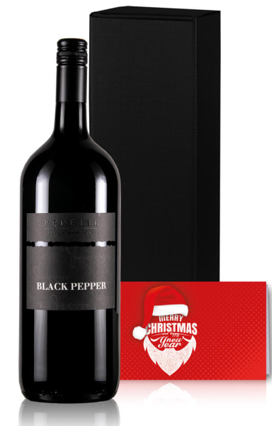 Weingeschenk Wilde Weihnachten Magnum Rotwein 1,5L