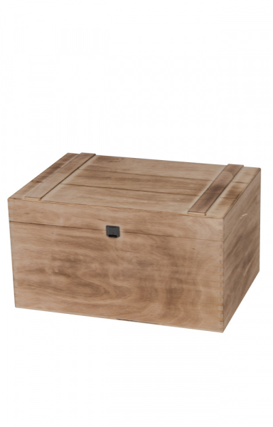 Edle Weinkiste aus Holz für 6 Flaschen Wein