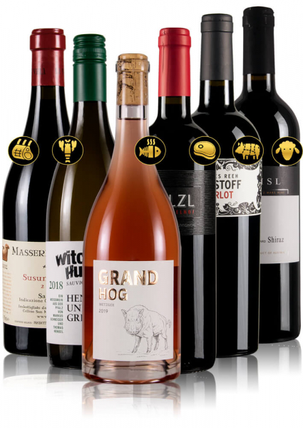 Weinprobierpaket BBQ Freak