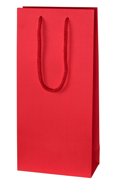 Flaschentasche rot 2er