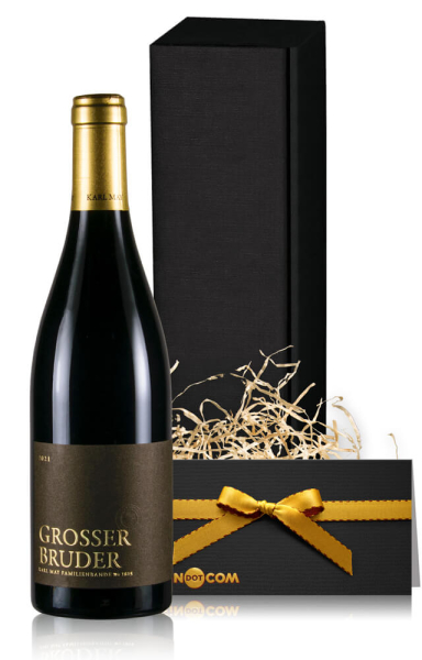 Geschenk Großer Bruder Rotwein