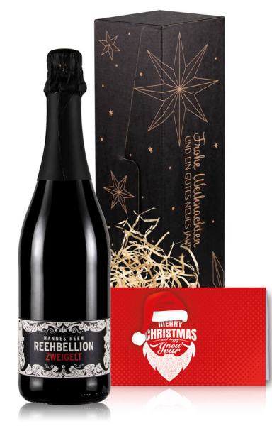 Sektgeschenk Weihnachten
