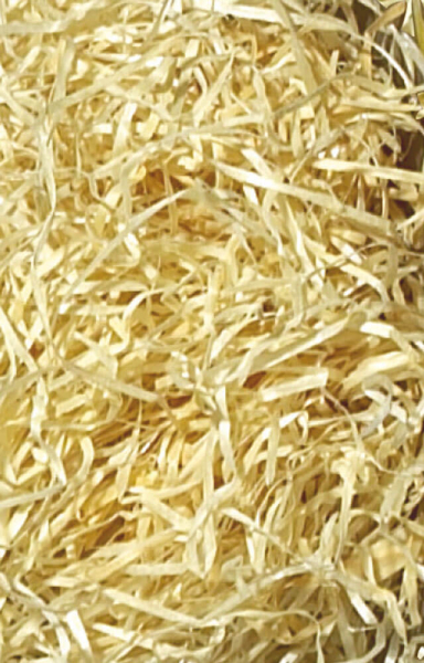 Holzwolle für Geschenkverpackungen