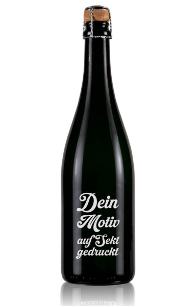 Sekt personalisieren - Motiv Beispiel