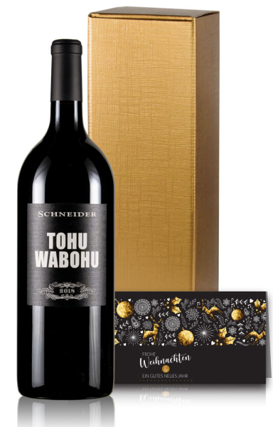 Weingeschenk Tohuwabohu Magnum Weihnachten