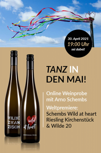 Tanz in den Mai - Online Weinprobe mit Arno Schembs am 30. April