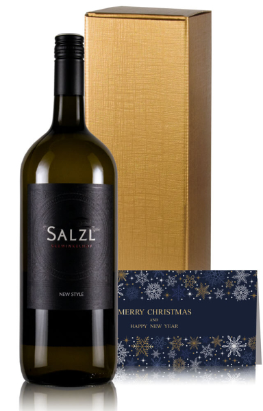 Weingeschenk Weihnachten Magnum Weißwein