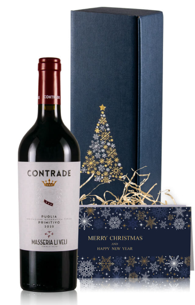 Wein Geschenke zu Weihnachten Weihnachtskugel